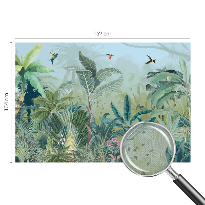 Self-adhesive wall mural Tropical nature