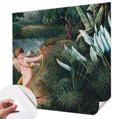 Peel and stick wallpaper mural Adorable Cupid