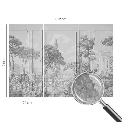 Removable wall mural wallpaper Atmospheric nature