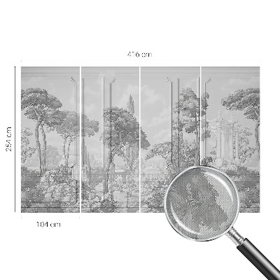 Removable wall mural wallpaper Atmospheric nature