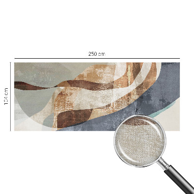 3D photo wallpaper mural with an abstract composition