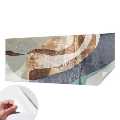 3D photo wallpaper mural with an abstract composition