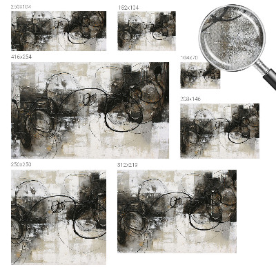 Children's wall mural Abstract vortex