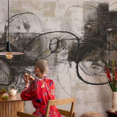 Children's wall mural Abstract vortex