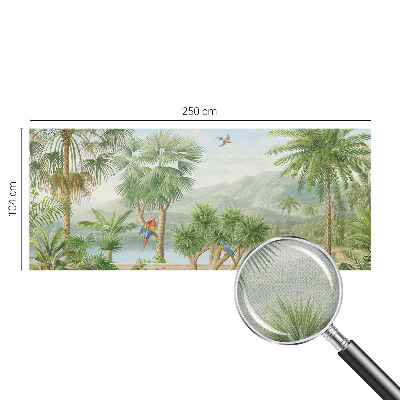 Self-adhesive wall mural Exotic landscape