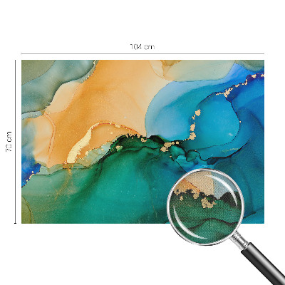 3D wall mural Colorful waves