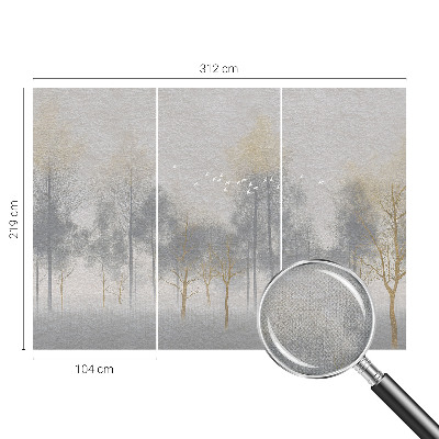 Children's wall mural Forest harmony