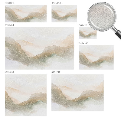 Peel and stick wall mural Subtle streaks