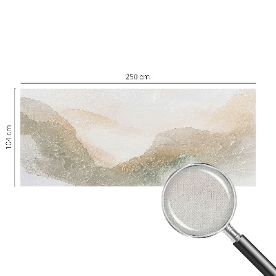 Peel and stick wall mural with a subtle streaked pattern