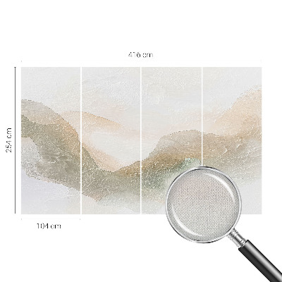 Peel and stick wall mural Subtle streaks