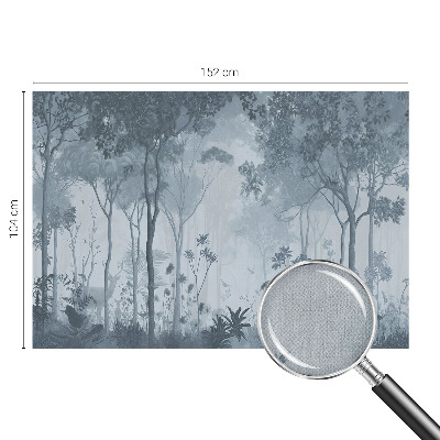 Self-adhesive wall mural Mysticism of the forest