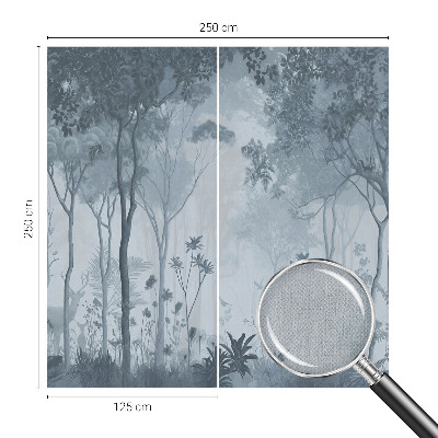 Self-adhesive wall mural Mysticism of the forest