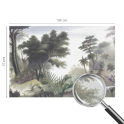 Baby room wall mural Exotic landscape