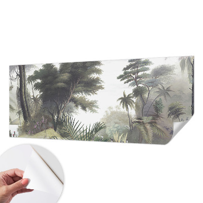 Baby room wall mural Exotic landscape