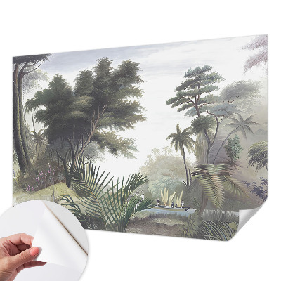Baby room wall mural Exotic landscape