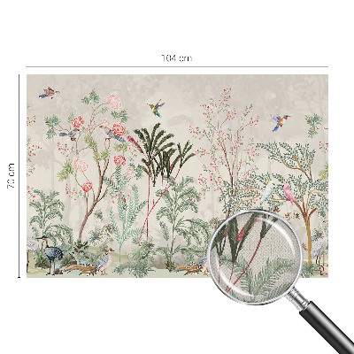 Self-adhesive photo wallpaper Tropical oasis