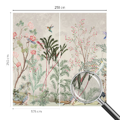 Self-adhesive photo wallpaper Tropical oasis