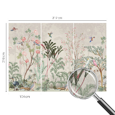 Self-adhesive photo wallpaper Tropical oasis