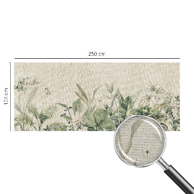 3D photo wallpaper mural Tropical jungle