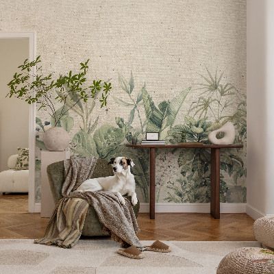 3D photo wallpaper mural Tropical jungle