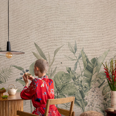 3D photo wallpaper mural Tropical jungle