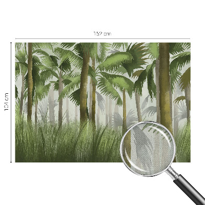 Peel and stick wall mural Tropical forest