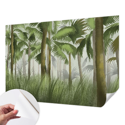 Peel and stick wall mural Tropical forest