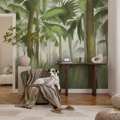 Peel and stick wall mural Tropical forest