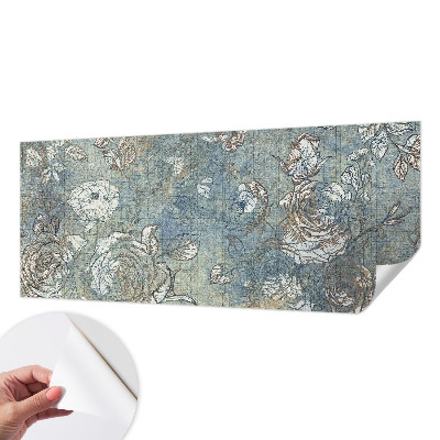 Peel and stick wall mural for living room Romantic roses