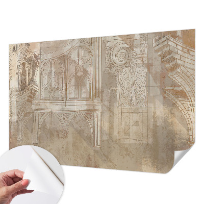Removable wall mural wallpaper Historical ornaments
