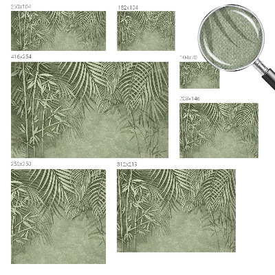3D wall mural Bamboo paradise