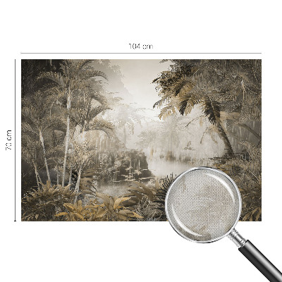 Nursery wall mural Tropical forest