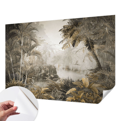 Nursery wall mural Tropical forest