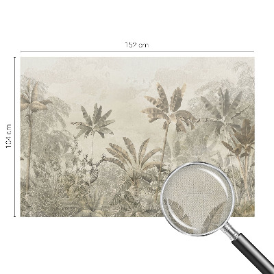 3D photo wallpaper mural Tropical jungle