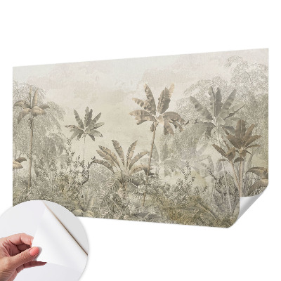 3D photo wallpaper mural Tropical jungle