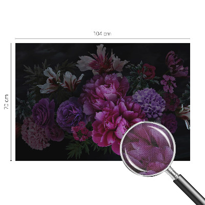 Baby room wall mural Floral elegance