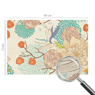 Self-adhesive photo wallpaper Floral fantasy