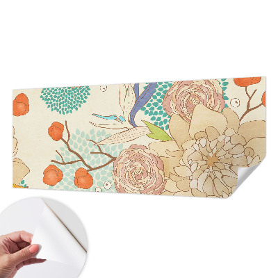 Self-adhesive photo wallpaper Floral fantasy
