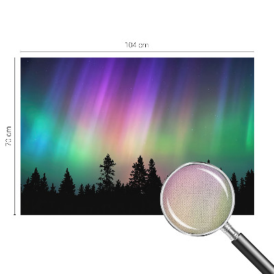 Peel and stick wall mural for living room Magical sky