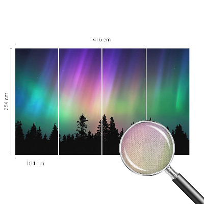 Peel and stick wall mural for living room Magical sky