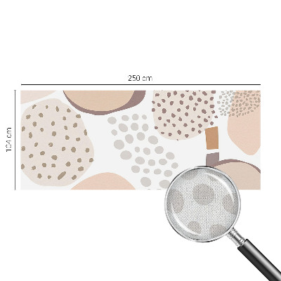 Peel and stick wall mural for kids' room Subtle dots
