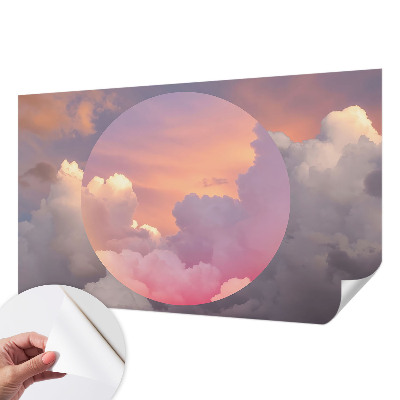 Children's wall mural Ethereal clouds