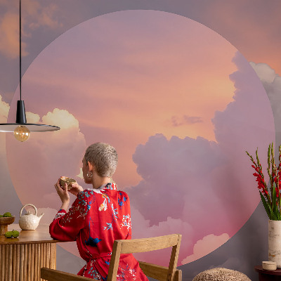 Children's wall mural Ethereal clouds