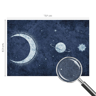 Peel and stick wall mural Star motif