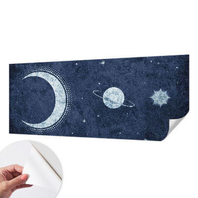Peel and stick wall mural Star motif