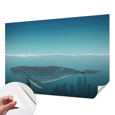 Peel and stick wallpaper mural Water Harmony