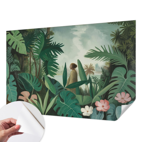 Self-adhesive wall mural Exotic jungle