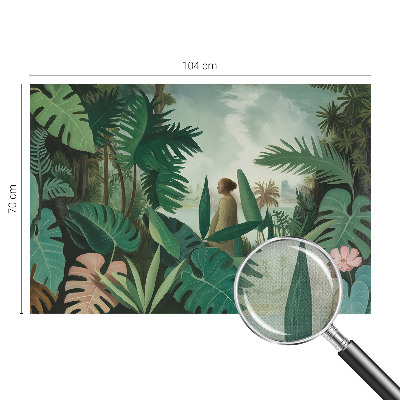 Self-adhesive wall mural Exotic jungle