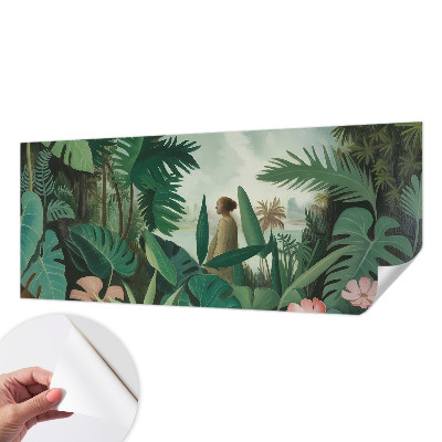 Self-adhesive wall mural Exotic jungle