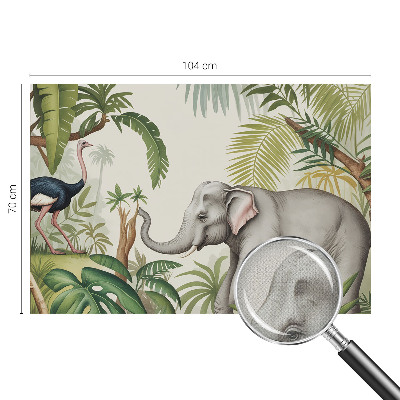 3D photo wallpaper mural Exotic scene